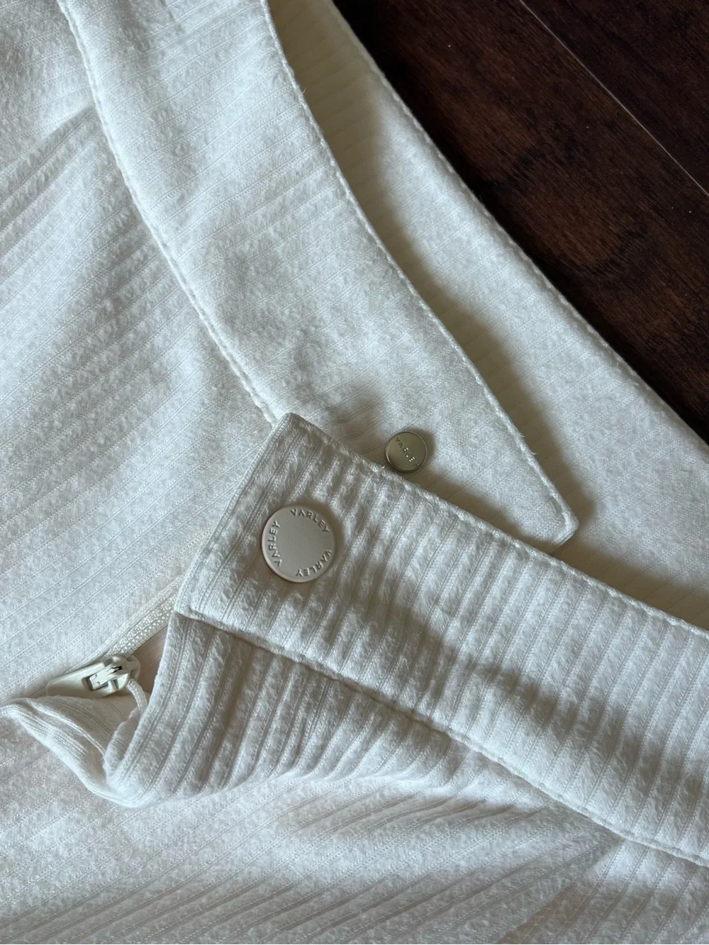 Varley Aberdeen Cord Sweat Straight Leg Pants Ivory Small